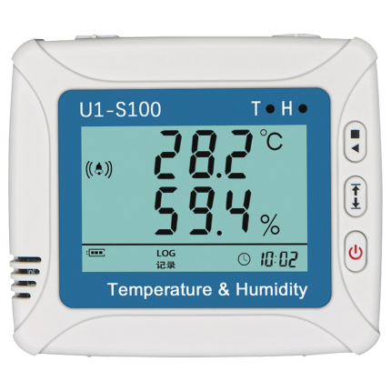 U1-S100-TH RS485溫濕度記錄儀